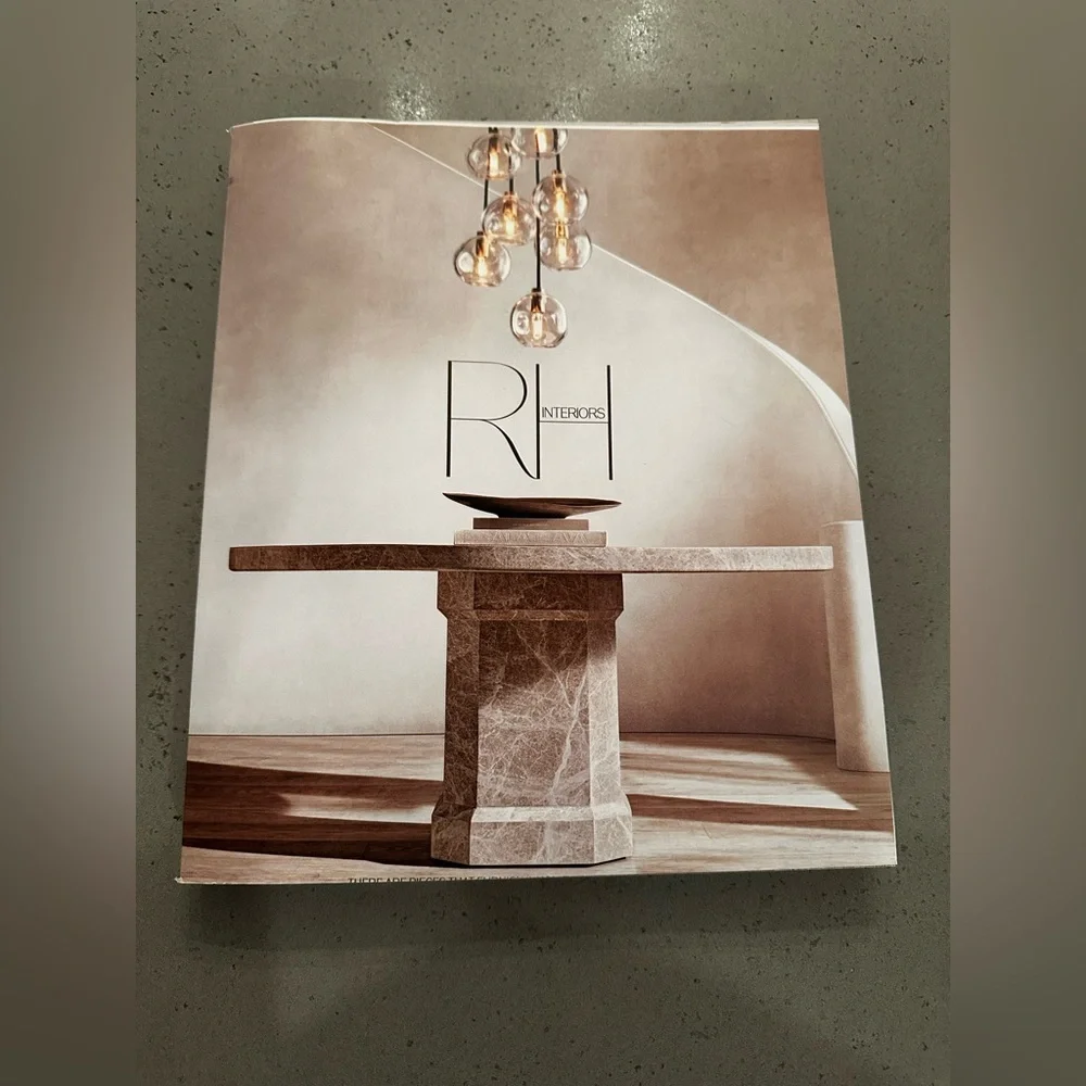 Restoration hardware magazine soft cover